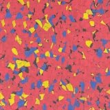Ceres Bright Lights 4MM - 18 x 18 Rouge Rubber Flooring