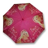 Barbie Girl's Umbrella with 3D Handle