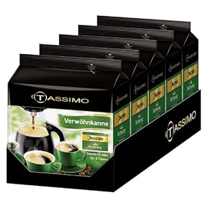 Tassimo Jacobs Kr�nung Verw�hnkanne Kaffee (5x 24 Tassenportionen)