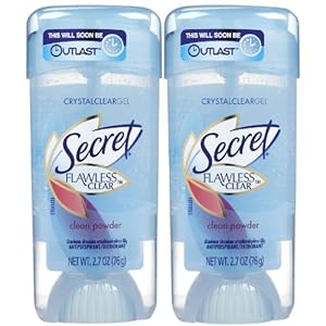 【クリックで詳細表示】Secret Flawless Clear Antiperspirant/Deodorant， 2.7 oz (76 g) (並行輸入品)