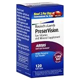 Bausch & Lomb PreserVision Eye Vitamin and Mineral, Soft Gels, 120 ct.