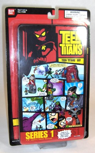  Teen Titans Series 1 1.5" Comic Book Heroes