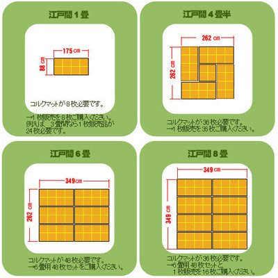 Cover image : 大判45cmタイプ コルクマット/ジョイント式 [大粒タイプ] 1枚