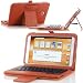 MoKo Bluetooth Keyboard Cover Case for Samsung Galaxy Note 8.0 inch GT – N5100 / N5110 Android Tablet, BROWN