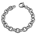 Rhodiumplated Sterling Silver Diamond-cut Cable title=