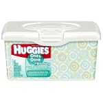 Huggies One & Done Refreshing Baby Wipes, Tub, 64-Count (Pack of 8)