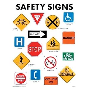 safety signs cheap chart