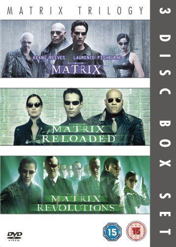 Childrens Toyshop  DVD : Matrix Trilogy 3-Disc Set: The Matrix, Matrix Reloaded and Matrix Revolutions [1999]