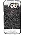 Galaxy S7 Edge Case,Inspirationc eauty Luxury Diamond Hybrid Glitter Bling Hard Shiny Sparkling with Crystal Rhinestone Cover Case for Samsung Galaxy S7 Edge--Black Diamond