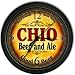Chio 's Beer and Ale Black Cascading Pub Style Wall Clock