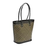 Magid Herringbone Matte Tote,Black/Natural,one size Reviews