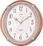 CITIZEN (シチズン) 掛け時計 アイスタイルM471 電波時計 毎正時メロディ10曲 4MN471-006