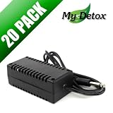 20 Pack of Stainless Steel Rectangle Detox Foot Bath Arrays
