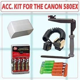 Canon Accessory Kit For Canon 580EX & 580EX II Speedlite Flashes