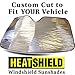 Sunshade for Ram Promaster Full-size Van 2014 2015 2016 Heatshield Windshield Custom-fit Sunshade #1562