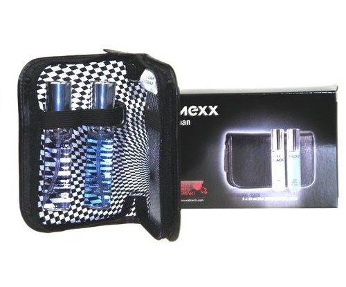 Mexx Mini Set EDT 10ml Mexx Man + 10ml EDT Mexx Black + Etui Preisvergleich