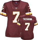 Joe Theisman Washington Redskins Women's Premier Throwback Player Jersey - Small