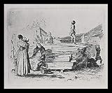 Adolf Friedrich Erdmann of Menzel (Follow »Radir tests, The wood yard, the first condition) Black Wood-Mounted Art Poster Print - 11 X 17