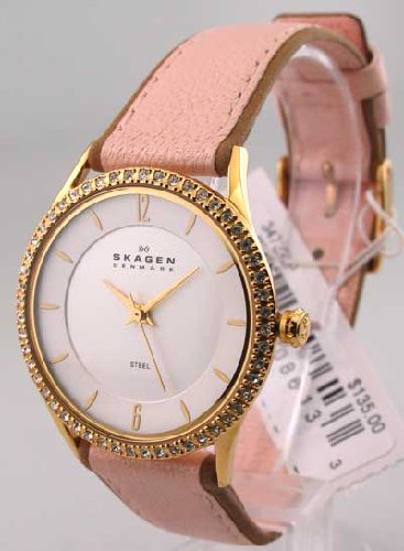Skagen Women's Studio Leather Watch #347SGLP