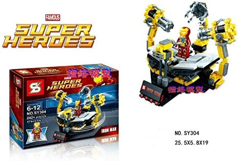 Sy Avengers Ironman Set (242 Pcs) Building Bricks