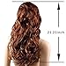 Sexy Long Light Goldish Curly Wig Big Waves Wig Side Swept Fringe Bang Women Hair Wigs