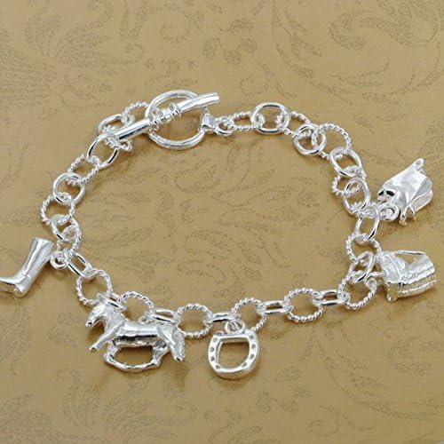 Ayyara Gem aquarius bracelet H074braceletfashion jewelry Horse Hoof Bracelet /btcakkjatb