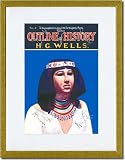 Gold Framed/Matted Print 17x23, The Outline of History by HG Wells, No. 4: Royalty