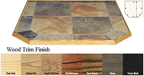 Type II Double Cut 12In x 48 Thermal Protection Hearth Board - Arcadia