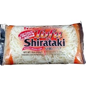 Tofu Shirataki Noodles Spaghetti Shape 10- 8oz Bags