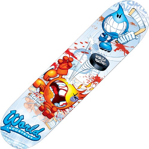 World Industries AM Series 31″ X 7.5″ Skateboard-Slap Shot #142187