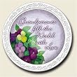 Scentiment Coaster with saying ~ Grandparents ~ vanilla aroma ~ gift bag and easel ~ code 288