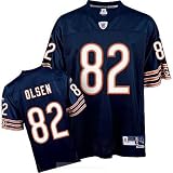 Youth Extra Large (XL 18-20) NFL Chicago Bears Greg Olsen #82 Navy Blue Throwback Football Jersey