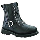 Mens HARLEY-DAVIDSON LEGEND 9 Leather Motorcycle Boots BLACK (Size Run 7 - 13 M) SPR-SUM... by Harley-Davidson