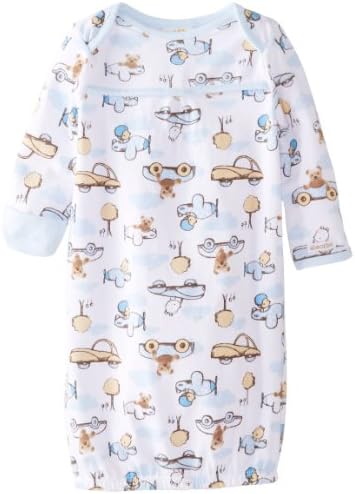 ABSORBA Baby-Boys Newborn Bear Gown