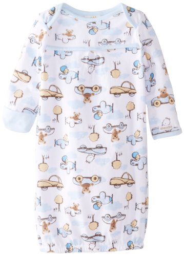 ABSORBA Baby-Boys Newborn Bear Gown