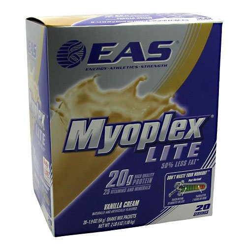 EAS - Myoplex Lite Powder Vanilla Cream - 20 Packet(s)