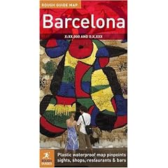 Rough Guide Map Barcelona