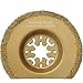 Versa-Tool MB1K Semi-Round Flush Cut Universal Oscillating Carbide Grout Blade