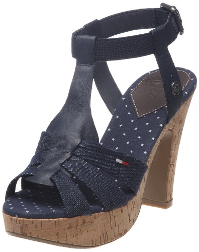 Hilfiger Denim HOPE 2 A EN56813618, Damen Fashion-Sandalen Preisvergleich
