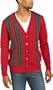 Sean John Men's Cable V- Neck Sweater