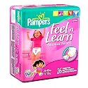 Pampers Feel 'n Learn Advanced Trainers for Girls, 3T-4T (26-40 lbs), 26 Training Pants