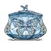 Louis Comfort Tiffany-Style Beauty Takes Wing Collectible Butterfly Music Box by The Bradford Exchange