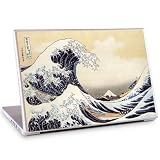 GelaSkins Protective Skin for 17-Inch PC and Mac Laptops - The Great Wave