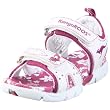 KangaROOS Vanja-Glitter 10746, Sandales mode fille - Blanc / brillant, 30 EU