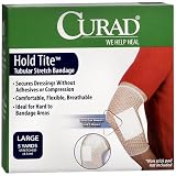 Curad Hold Tite Tubular Stretch Bandage Large / 5 Yards Stretched (Pack of 6)