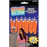 Orange Lightstick Necklaces (12 count)