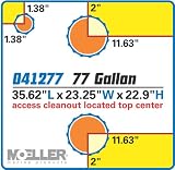 Moeller Marine Waste Tank (77-Gallon)