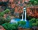 Above Havasu Falls by John Gavrilis. ART PRINT Canvas Rolled.. 30.00 inches width by 24.00 inches height. Highest Quality Art Poster Print