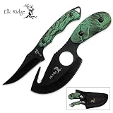 Elk Ridge ER-300CA Hunting Knife Set 7-Inch/6.5-Inch Overall