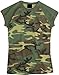 Rothco Womens Raglan T-Shirt - Woodland Camo, X-Large